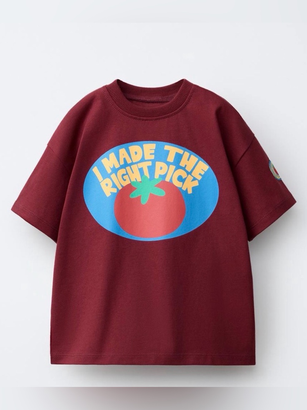 Zara kids tomato t-shirt